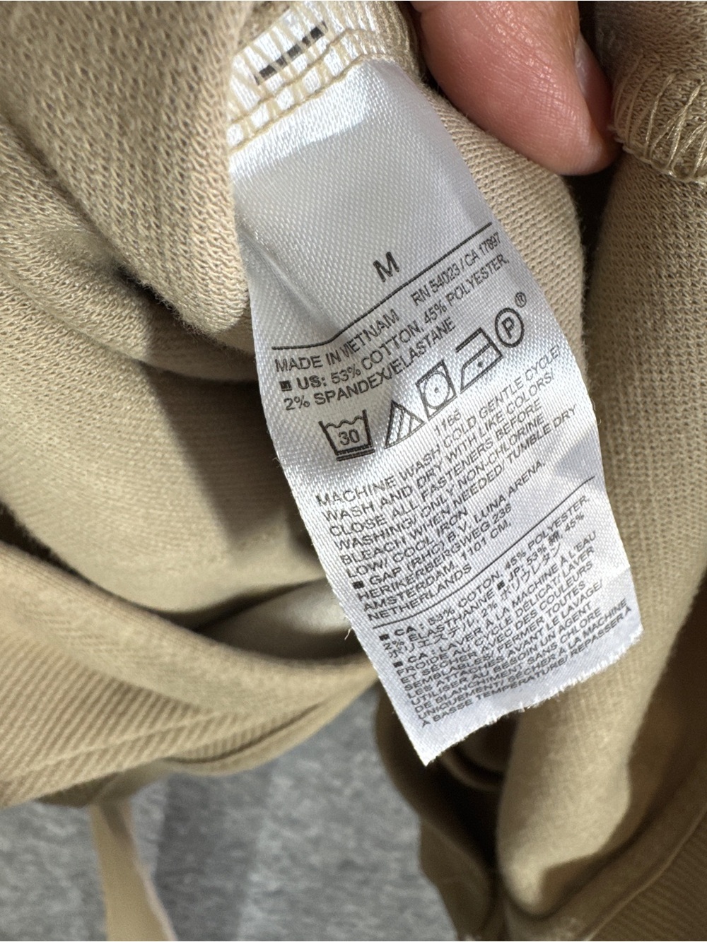 Banana Republic Belted Fall Jacket Beige Medium Minimalist Quiet Luxury Career - Picture 12 of 16